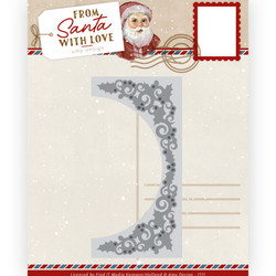 Amy Design From Santa With Love stanssi Holly Border