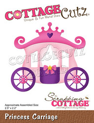 CottageCutz stanssi Princess Carriage