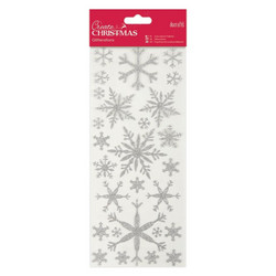 Docrafts Create Christmas Glitterations Snowflakes -tarrat