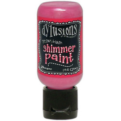 Dylusions Shimmer Paint -akryylimaali, sävy Peony Blush