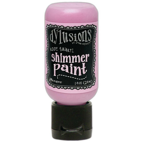 Dylusions Shimmer Paint -akryylimaali, sävy Rose Quartz