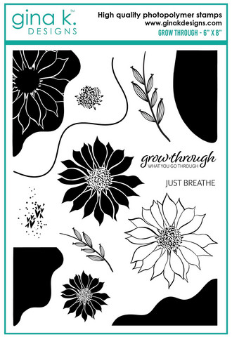 Gina K. Designs leimasin Grow Through