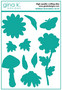 Gina K. Designs stanssi Whimsical Wildflowers 2