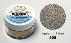 Elizabeth Craft Silk Microfine Glitter -jauhe sävy Antique Silver