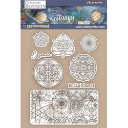 Stamperia leimasinsetti Cosmos Infinity, Essence Symbols