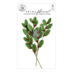 Prima Candy Cane Lane paperikukat Mistletoe Kisses
