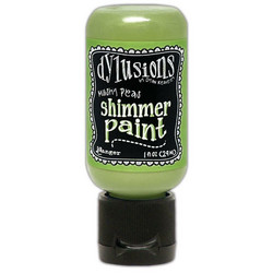 Dylusions Shimmer Paint -akryylimaali, sävy Mushy Peas