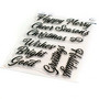 Pinkfresh Studio leimasinsetti Brushed Sentiments Holiday