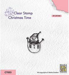 Nellie's Choice leimasin Snowman 1