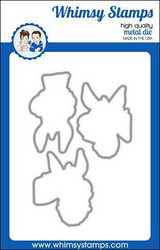 Whimsy Stamps Wonky Donkey -stanssi