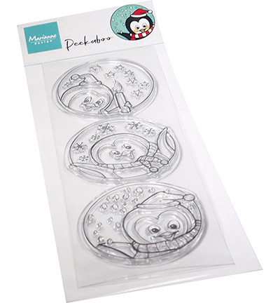 Marianne Design leimasinsetti Peek-a-boo Penquins