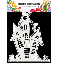 Dutch Doobadoo Card Art Hounted House -sapluuna
