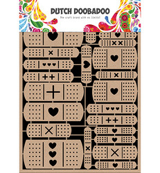 Dutch Doobadoo Paper Art -leikekuvat Plaster