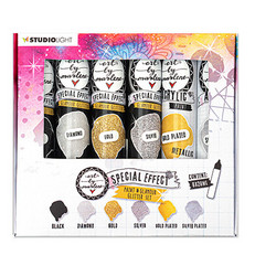 Studio Light Art By Marlene Special Effect Paint and Glamour Glitter -maalit