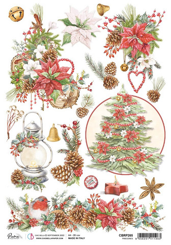 Ciao Bella riisipaperi Christmas Vibes, Pinecones