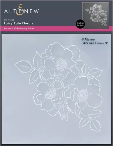 Altenew 3D kohokuviointikansio Fairy Tale Florals