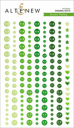 Altenew Green Valley Enamel Dots -tarrat