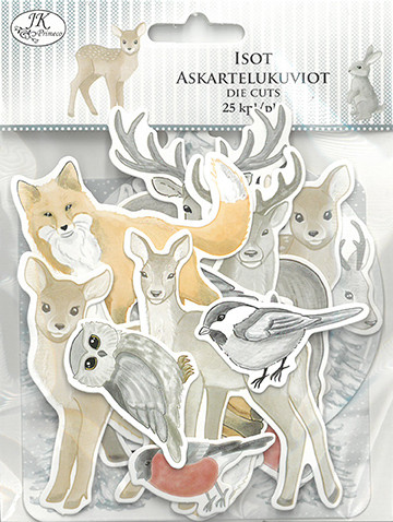 Askartelukuvio, Talvimetsä, 25 kpl