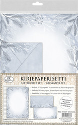 Kirjepaperisetti Havut sininen, 10 kpl