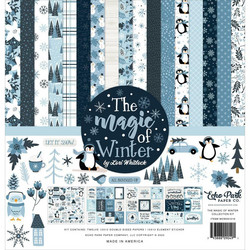 Echo Park The Magic of Winter -paperipakkaus, 12