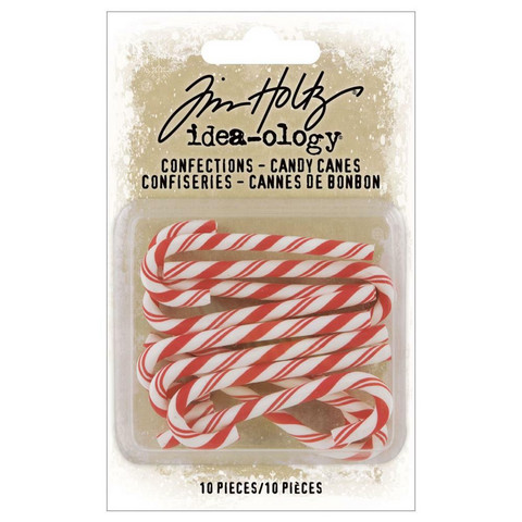 Tim Holtz Idea-Ology -koristeet Confections, Candy Canes