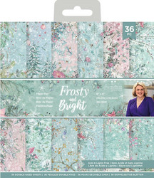 Crafter's Companion Frosty and Bright -paperipakkaus, 6