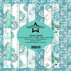 Paper Favourites Snow Queen -paperipakkaus, 12