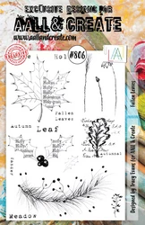Aall & Create leimasin Fallen Leaves