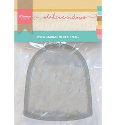 Marianne Design Shaker kuvut, Snowglobe, 10 kpl