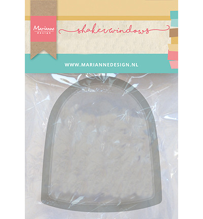 Marianne Design Shaker kuvut, Snowglobe, 10 kpl