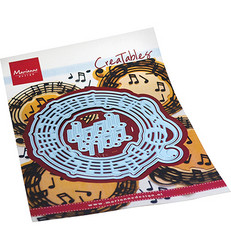 Marianne Design stanssi Music Circle