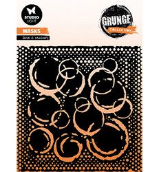 Studio Light Grunge Collection -sapluuna, Dots & Stains