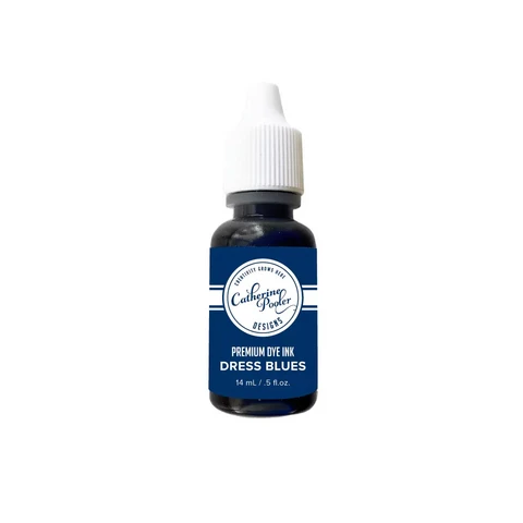 Catherine Pooler Premium Dye Ink -täyttöpullo, sävy Dress Blues