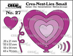 Crealies Small Balloons -stanssisetti