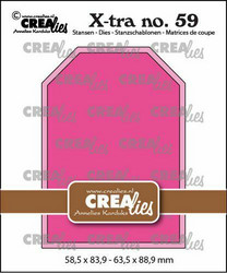 Crealies ATC Tag Smooth -stanssisetti