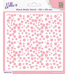 Nellie's Choice Mixed Media sapluuna Snow