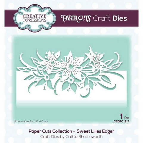 Creative Expressions stanssi Sweet Lilies Edger
