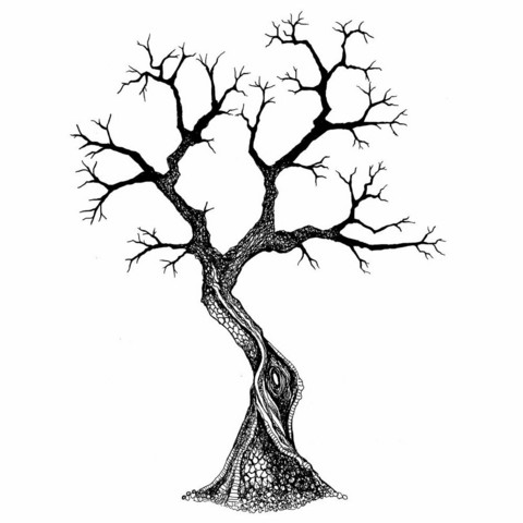 Lavinia Stamps leimasin Sacred Tree