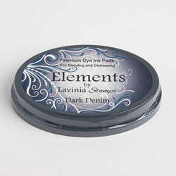 Lavinia Elements Premium Dye Ink -mustetyyny, sävy Dark Denim
