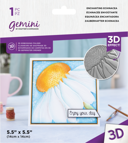 Gemini 3D kohokuviointikansio Enchanting Echinacea
