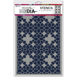Dina Wakley Media sapluuna Floor Pattern, 9