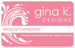 Gina K. Designs Premium Dye Ink -mustetyyny, Medium Carnation
