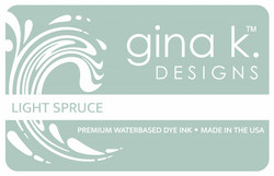 Gina K. Designs Premium Dye Ink -mustetyyny, Light Spruce
