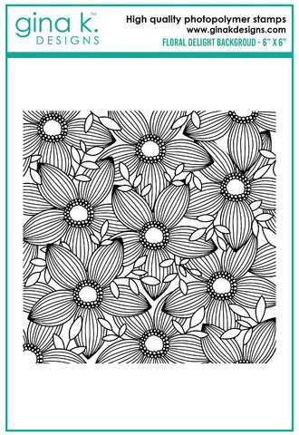 Gina K. Designs leimasin Floral Delight