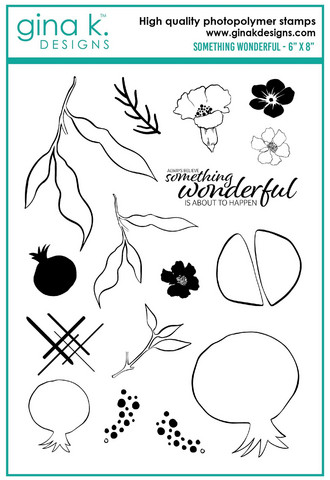 Gina K. Designs leimasin Something Wonderful