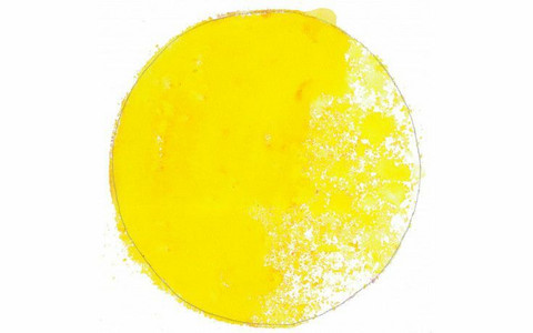 Brusho Crystal Colour, Lemon, 15 Grams