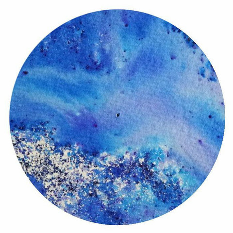 Brusho Crystal Colour -akvarellijauhe, sävy Ostwald Blue