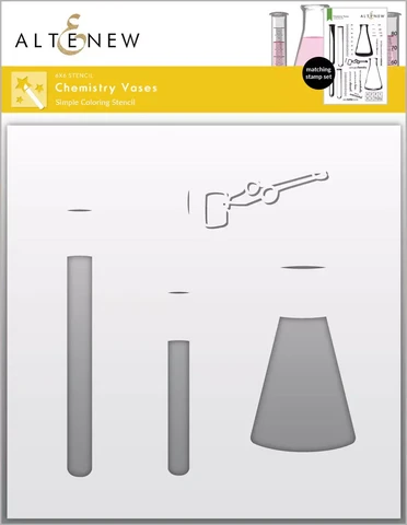 Altenew Chemistry Vases -sapluuna