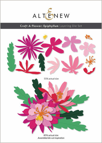 Altenew Craft-A-Flower: Epiphyllum -stanssisetti
