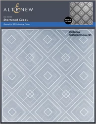 Altenew 3D kohokuviointikansio Shattered Cubes